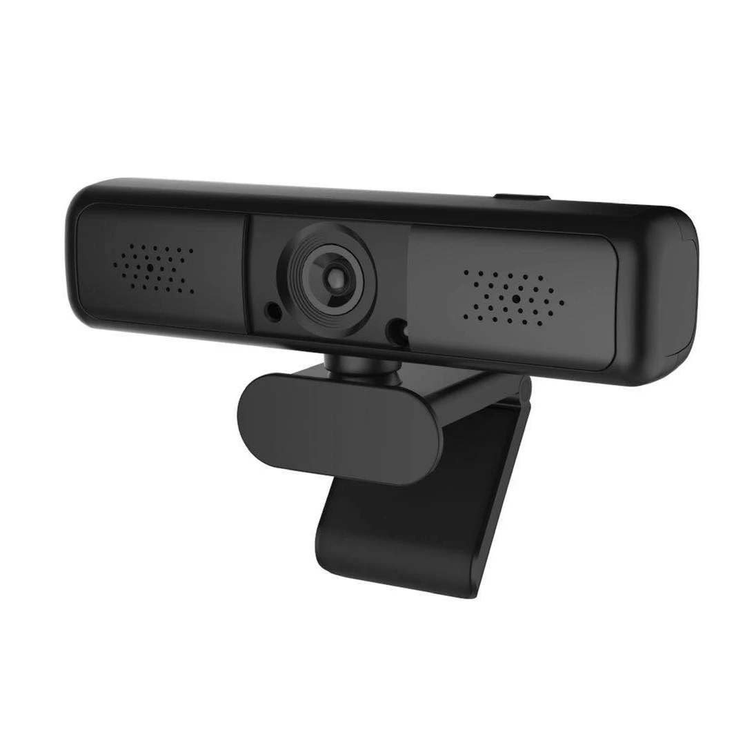

4MP Webcam with Microphone Computer Web Camera 2K HD free driver USB Mac Laptop or Desktop Web Cam, Black