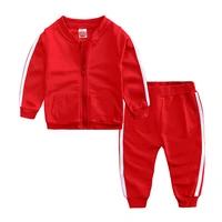 

Toddler Boys Spring Clothes Cotton Jacket Pants Activewear Suit Children Spring Tracksuit Kids Jogging Sets