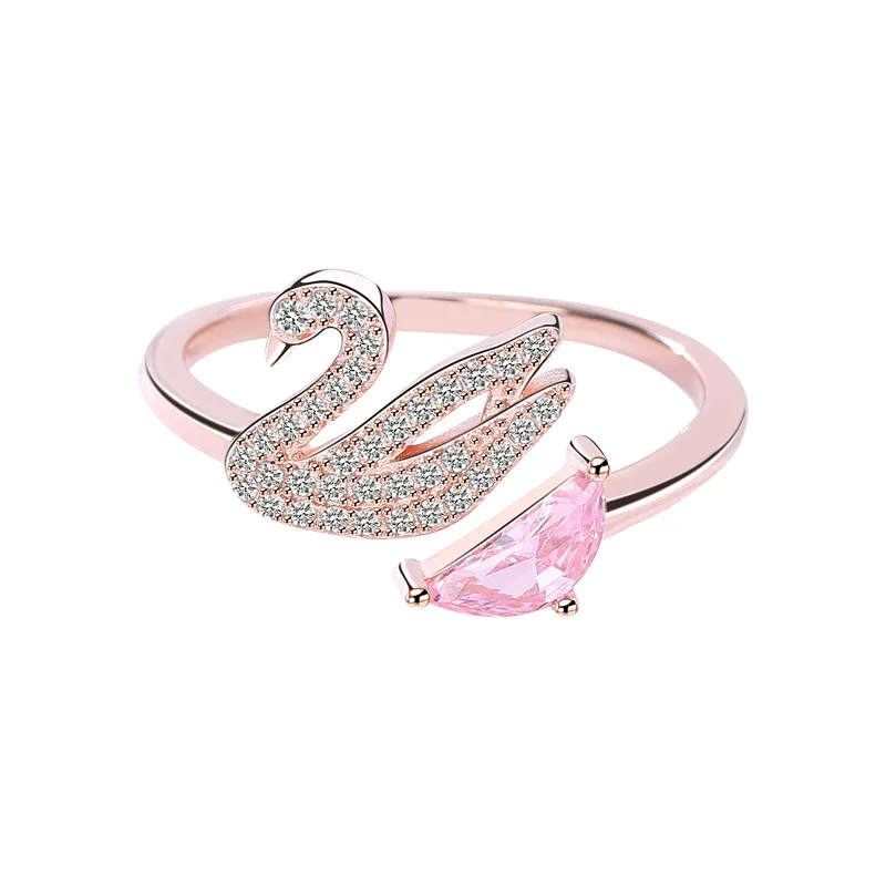 

Ready to Ship High End Popular Rose Gold Plated Jewelry Adjustable Ring