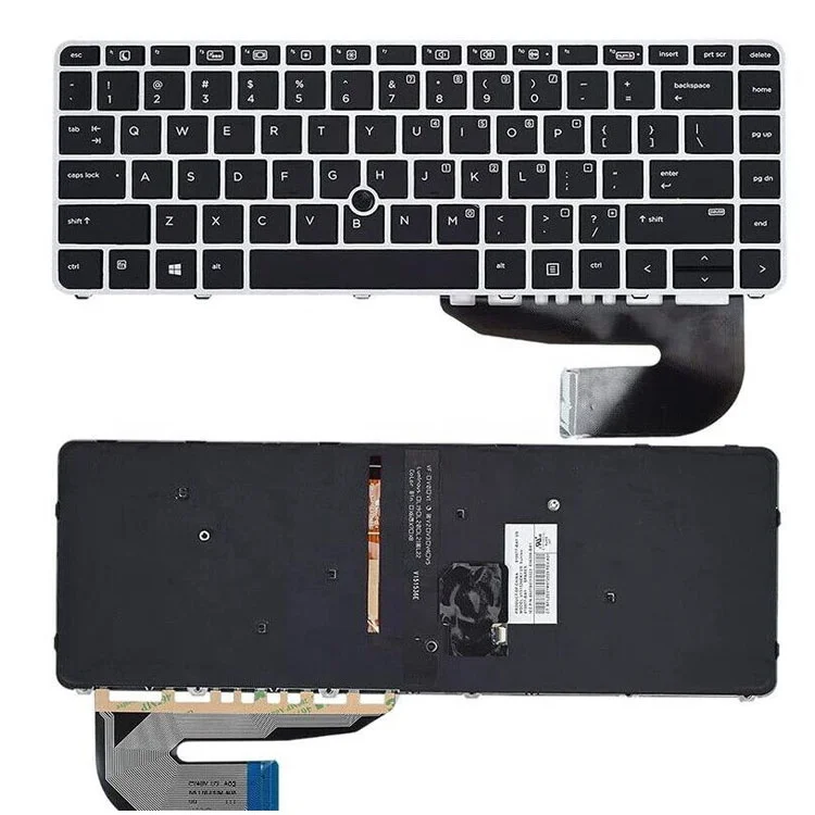 

HK-HHT Noebook keyboard For HP EliteBook 745 G3 840 G3 US with Backlit keyboard