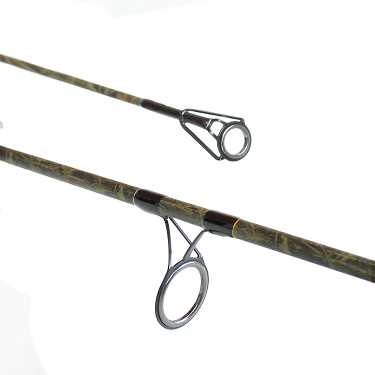 Newbility 12ft 3.25lb 2 Section Carp Spinning Fishing Rod Carbon Fiber