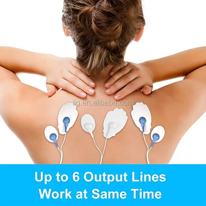 Tens Unit 24 Modes Best Portable Massager Back Neck Stress Sciatic Pain