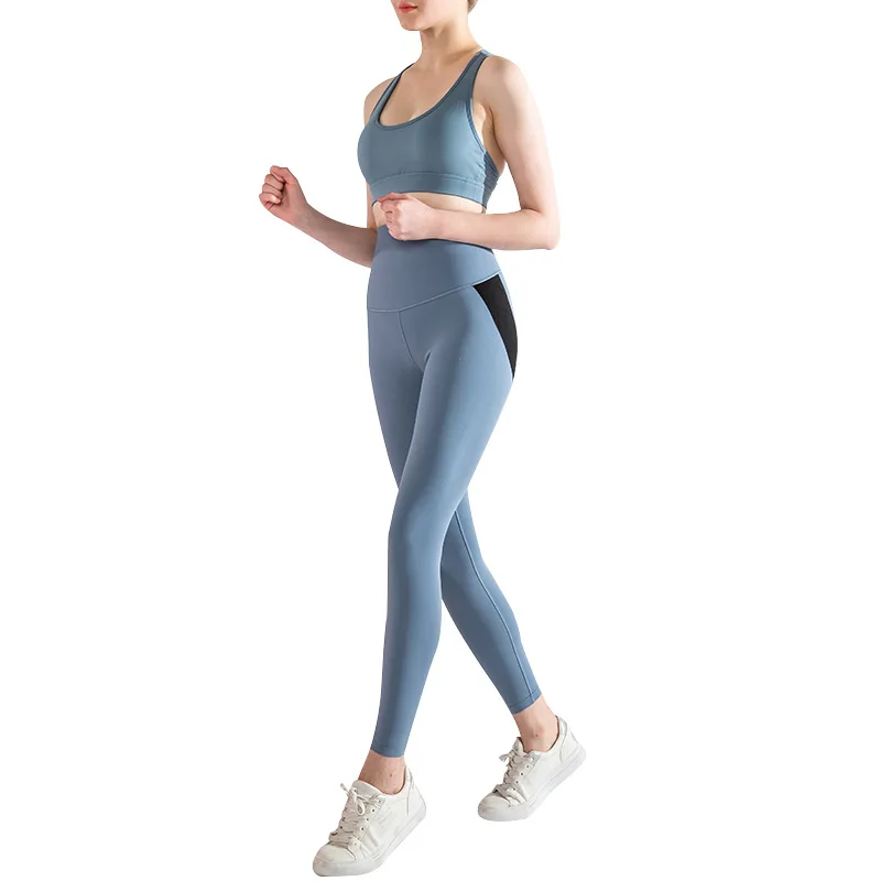 

New peach hip fitness pants summer running quick-drying hip-lifting nylon sports tight trousers women Barbie yoga pants, Customized colors