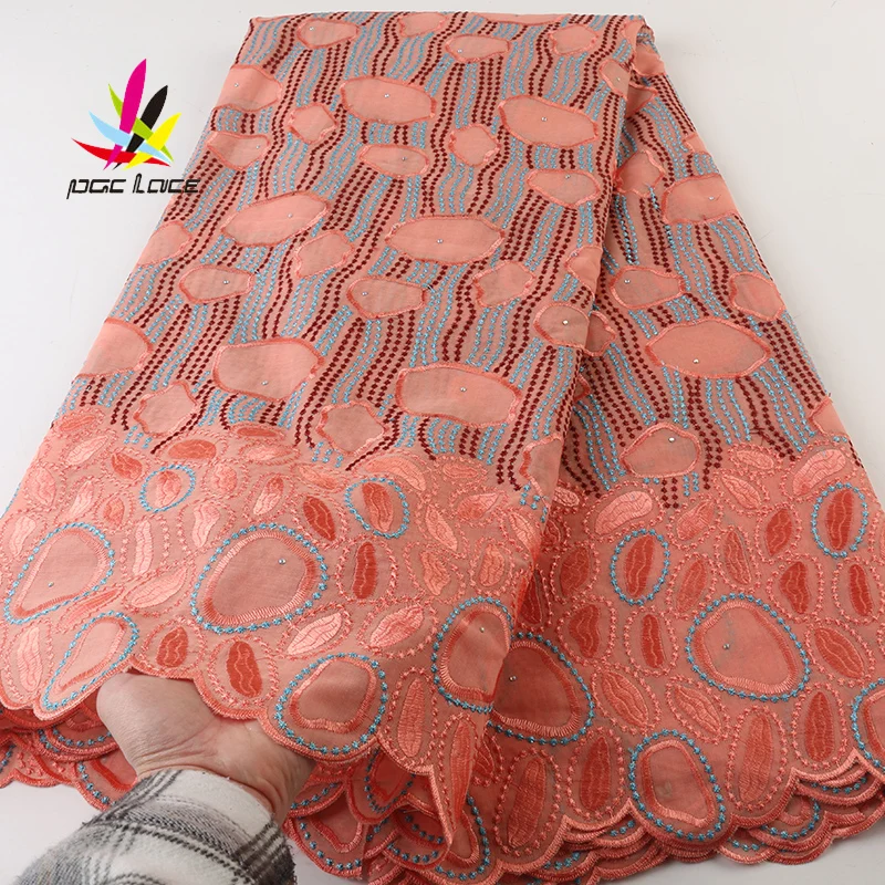 

Wholesale Price High Quality Nigerian Lace Embroidery Lac Swiss Lace Fabric