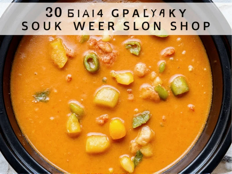 5 Easy Slow Cooker Soups Ready in Minutes of Prep