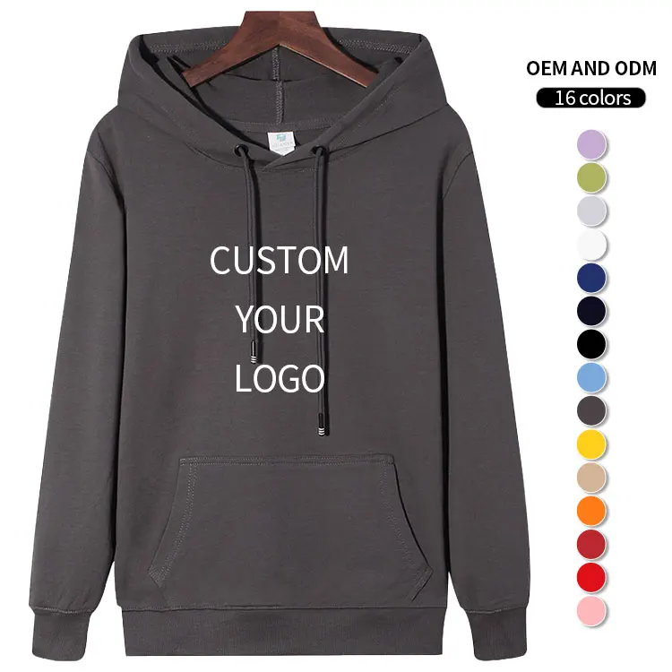 Best Quality With Promotion Price Cotton Men's Hoodies Custom logo Pullover Hooded Sweaters for Unisex Hoody
