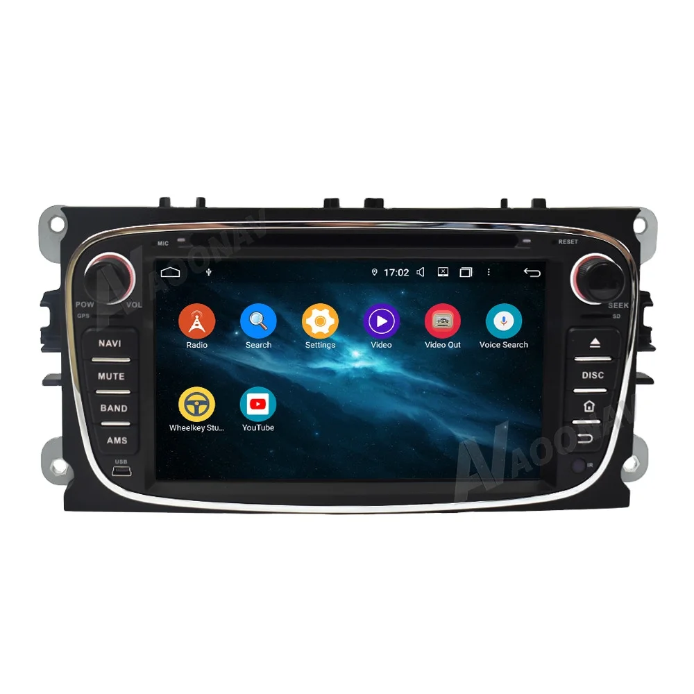 

2 DIN Android stereo Car radio DVD player car auto audio GPS navi player FOR Ford mondeo Tourneo Connect S-max 2007-2010