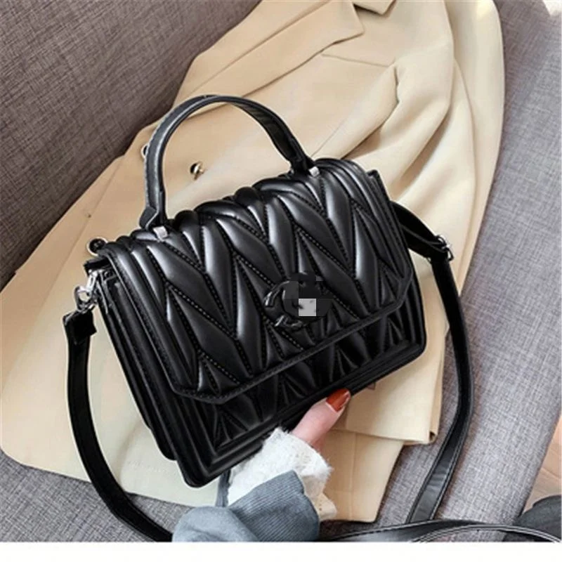 

Fashion PU Leather Crossbody Shoulder Handbags for Women, White/yellow/khaki/black/pink