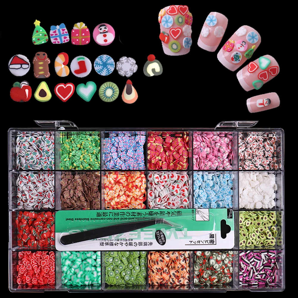 

Nail Art Decorations Halloween Nail Charms Christmas Snowman Heart Kawaii Charm Mixes Shape Flat Back AB Glass Stone Rhinestones