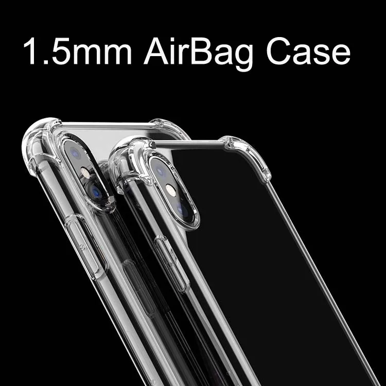 

Newest Clear Crystal Airbag Design Camera Protector Soft TPU Transparent Mobile Phone Back Cover Case for Samsung Galaxy S21 FE