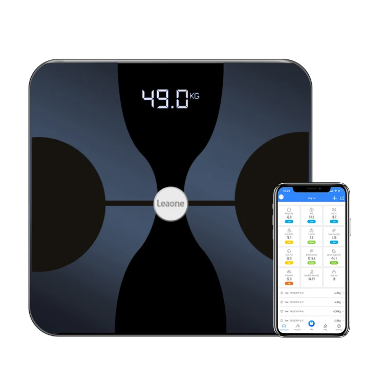 

Alibaba Jinhua Household Smart Bluetooth Body Fat Smart Scale Electronic Digital Scale Weighing Bathroom ITO Body Fat Scale 2020