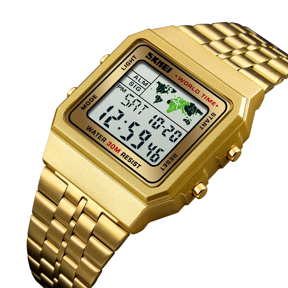 

Hot sales waterproof watch digital watch men luxury wristwatch