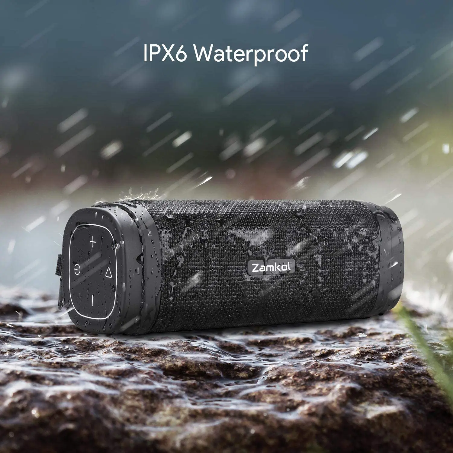 Zamkol Latest Cheap Waterproof Mini Wireless Portable Loud Best Bluetooth Speakers With Strong Bass - ANKUX.COM