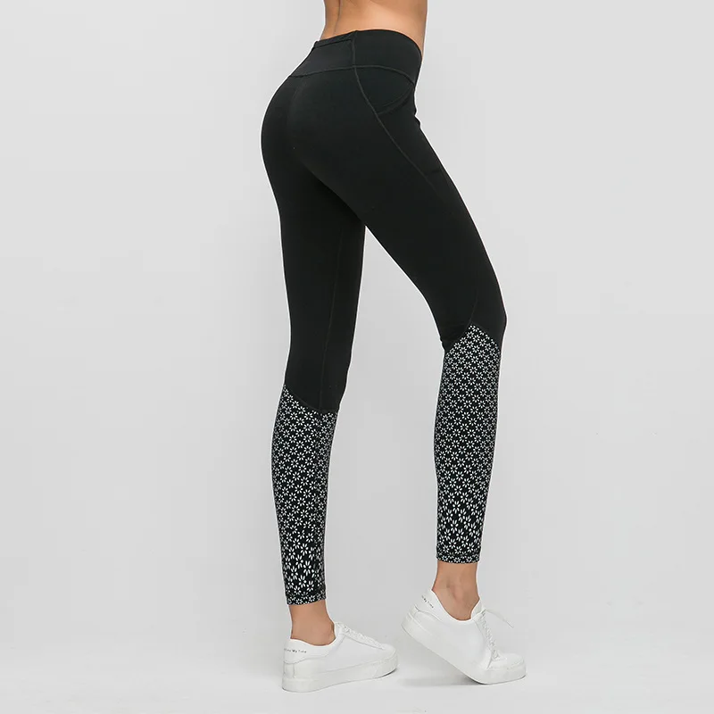 

New Item Women Printed Yoga Pants Seamless Leggings With Pocket