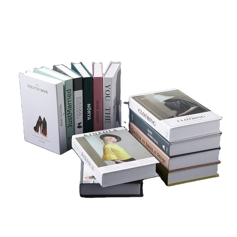 

Modern Home Luxury Decor decorative books Channel book decoration