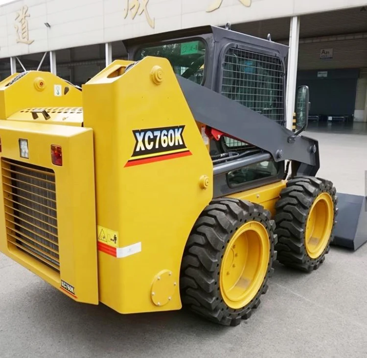 
XCMG XC760K 1 ton mini skid steer wheel loader 