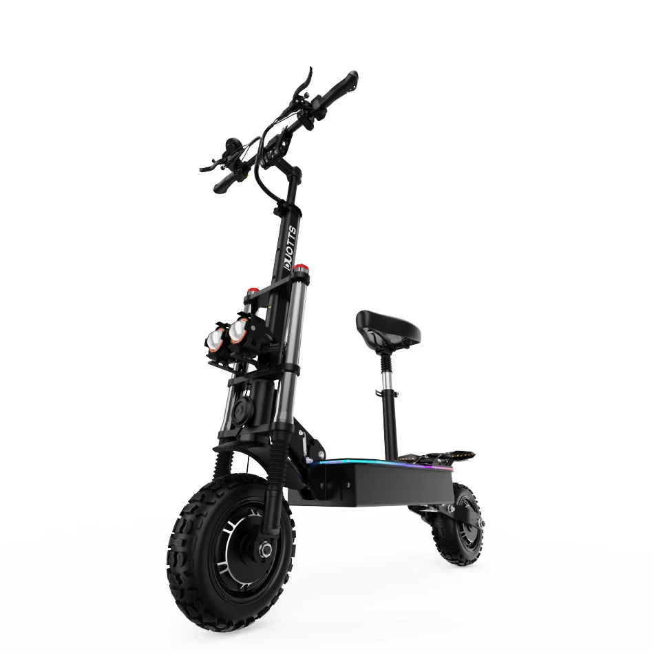 

Europe Warehouse Duotts D88 Electric Scooter 60V 5600W Off Road 35AH 38AH Battery Dual Motor Electric Scooter with Seat