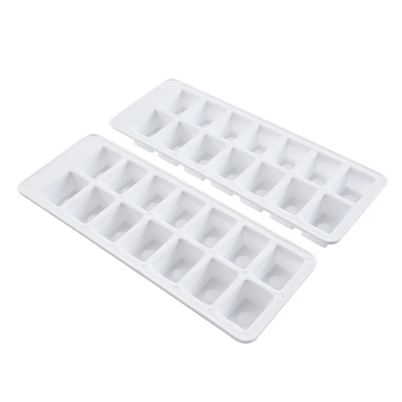 

Easy release 14 cavity square shape storage container mold disposable plastic pp ice cube trays for ice