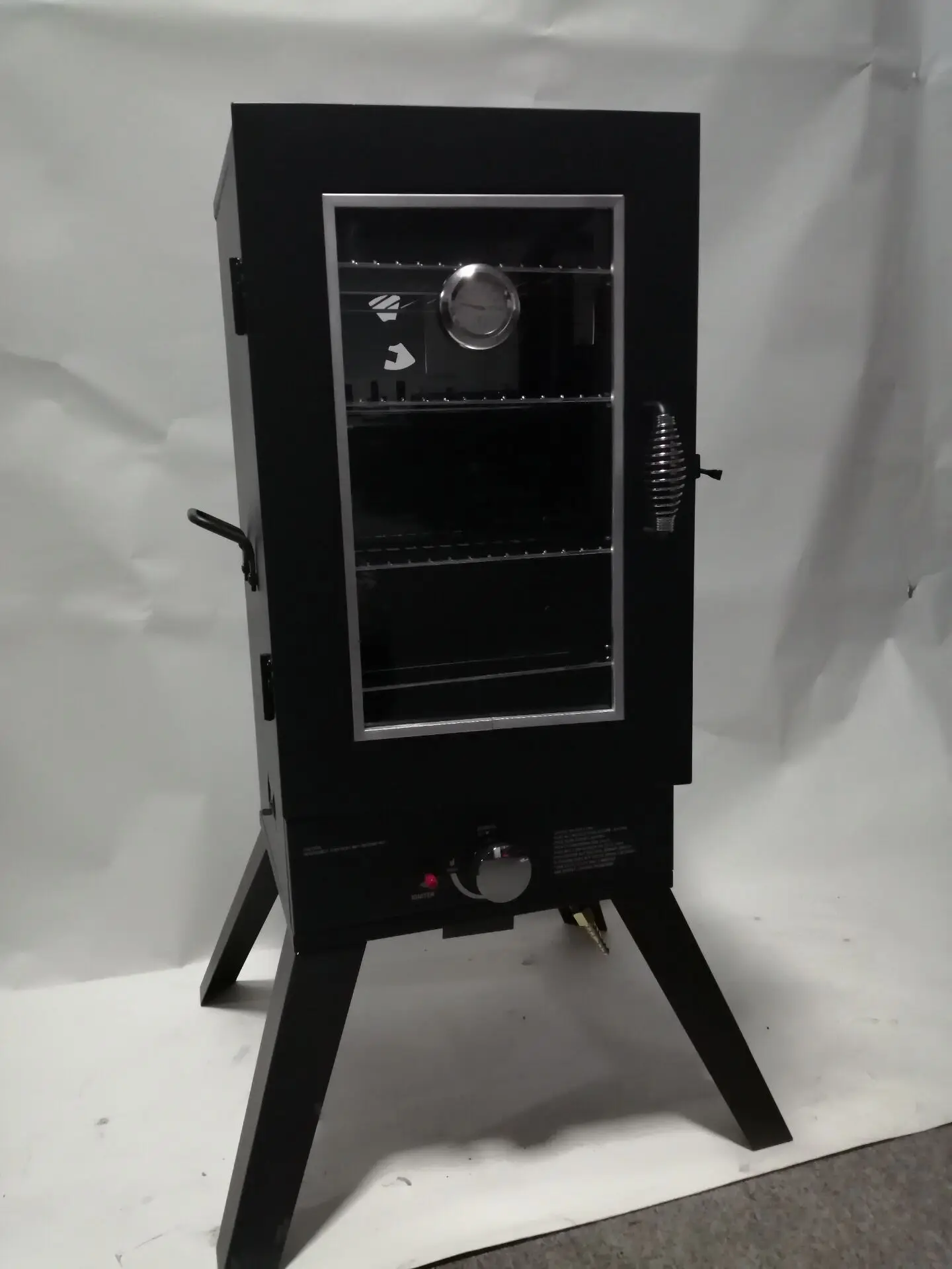 Bbq Grill Vertical Gas Smoker With Window For Outdoor Cooking Buy