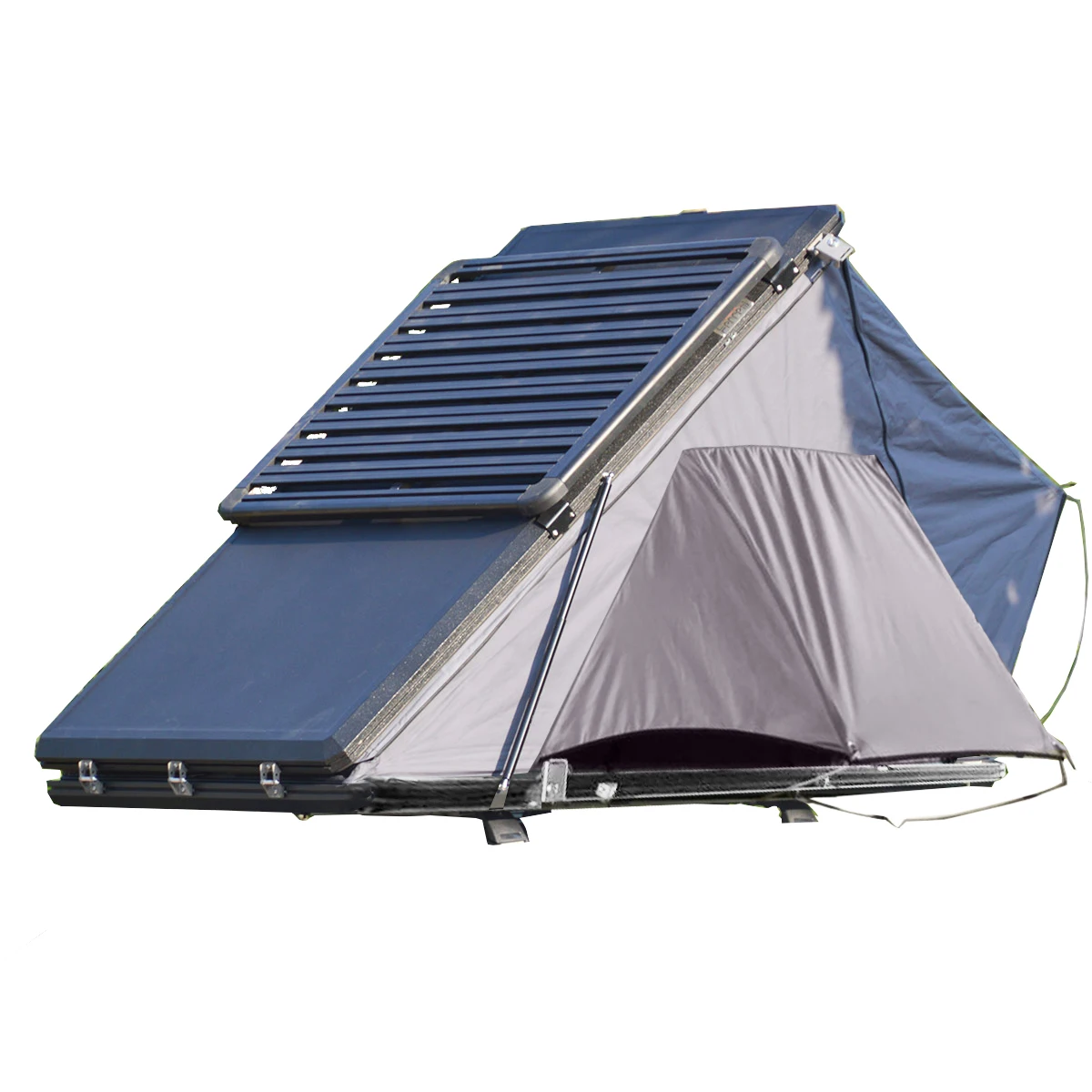 

WILDSROF 2022 Custom Aluminium Alloy Triangle Shell Camping Suv Car Roof Top Hard Shell Cover Rooftop Tent