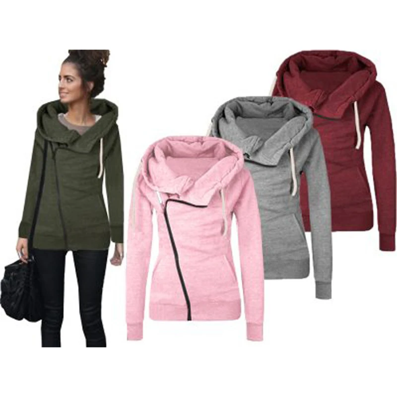 

Rummandy 2021 New hot selling sale pullover fashion zipper hoodie women, Customized color