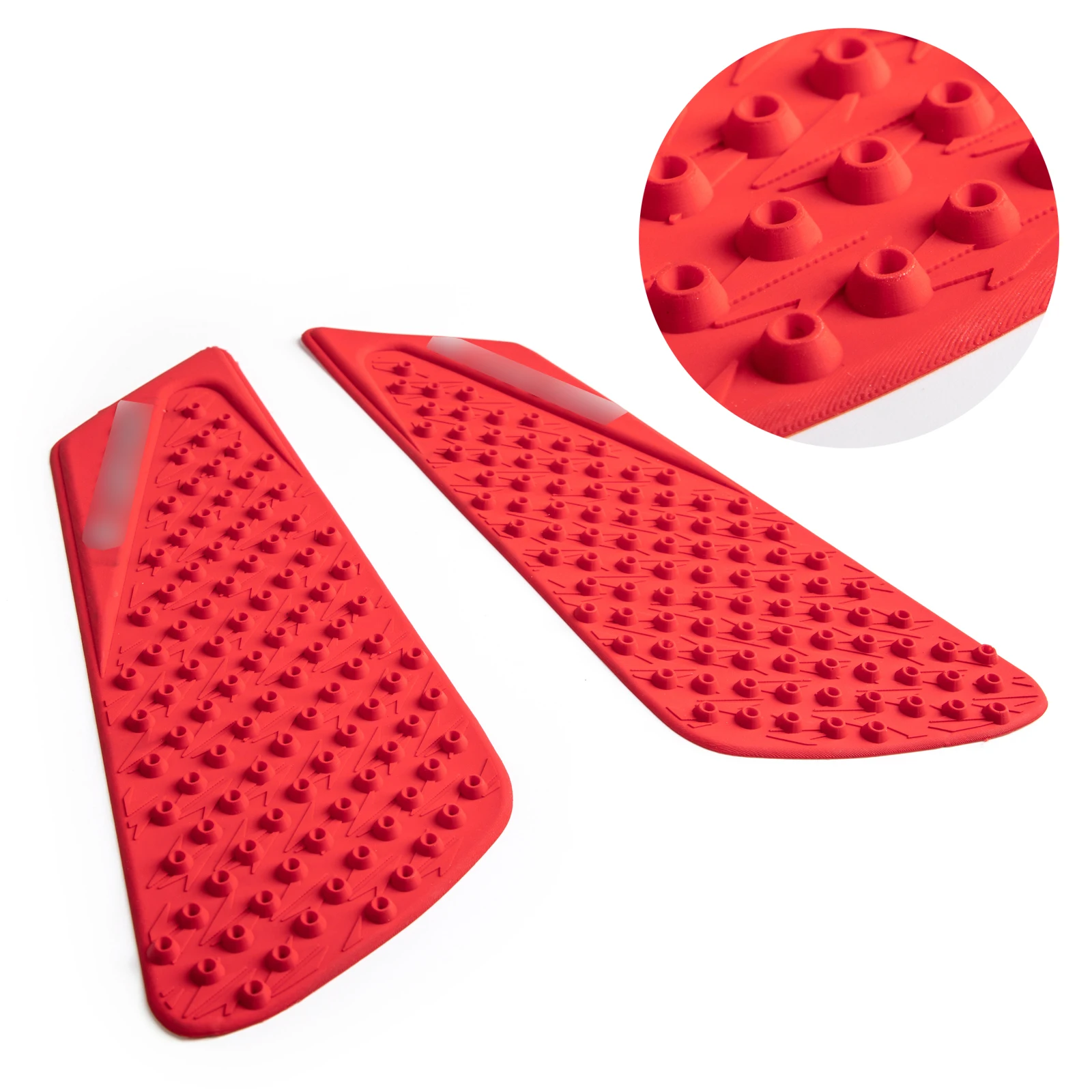 

Areyourshop For DUCATI 848 1098 1198 2008 2009 2010 2011 2012 2013 2014 Red Traction Side Tank Pad Fuel Gas Knee Grips