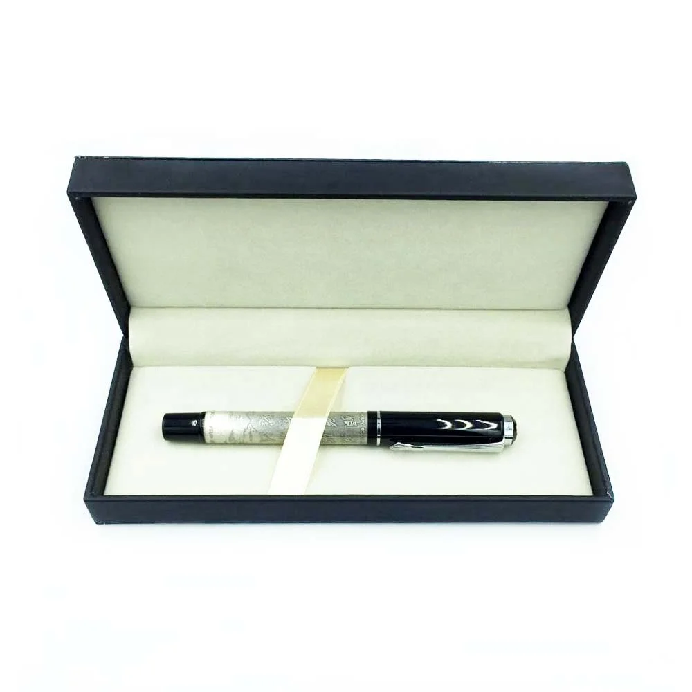 
Luxury! Luxury Business PU Leather VIP Gift Pen Boxes Wholesale Business Gift Pen Box 