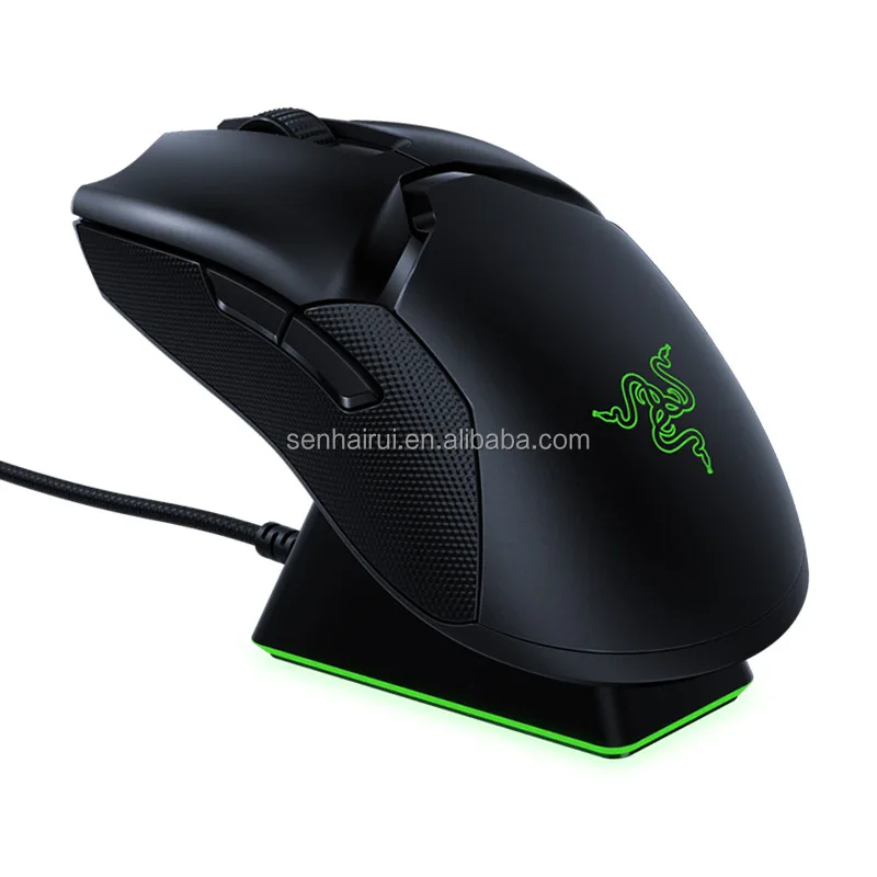 

100% Original Razer Viper Ultimate with Charging Dock Mercury Ambidextrous Razer Viper Ultimate with Charging Dock - Mercury Amb, Black