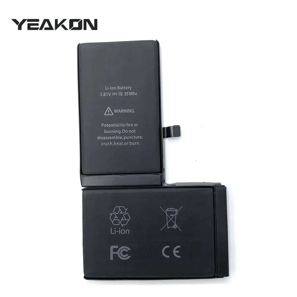 

YEAKON New Zero-Cycle Cell Phone Battery Li-ion Polymer Long Life Compatible For iPhone X Replacement Battery