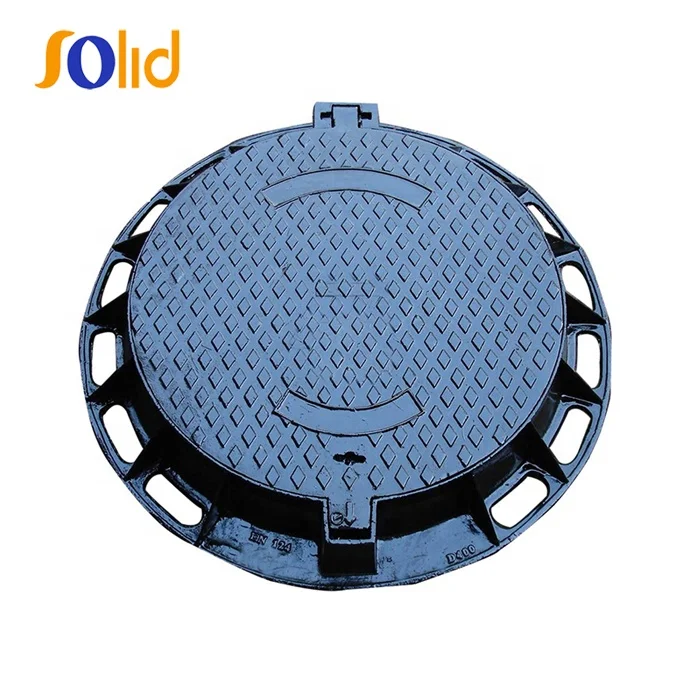 EN124 B125,D400,E600 Supplying heavy duty cast iron manhole cover price