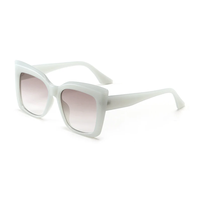 

New selling cat-eye large frame square sunglasses tortoiseshell frame trendy color sunglasses