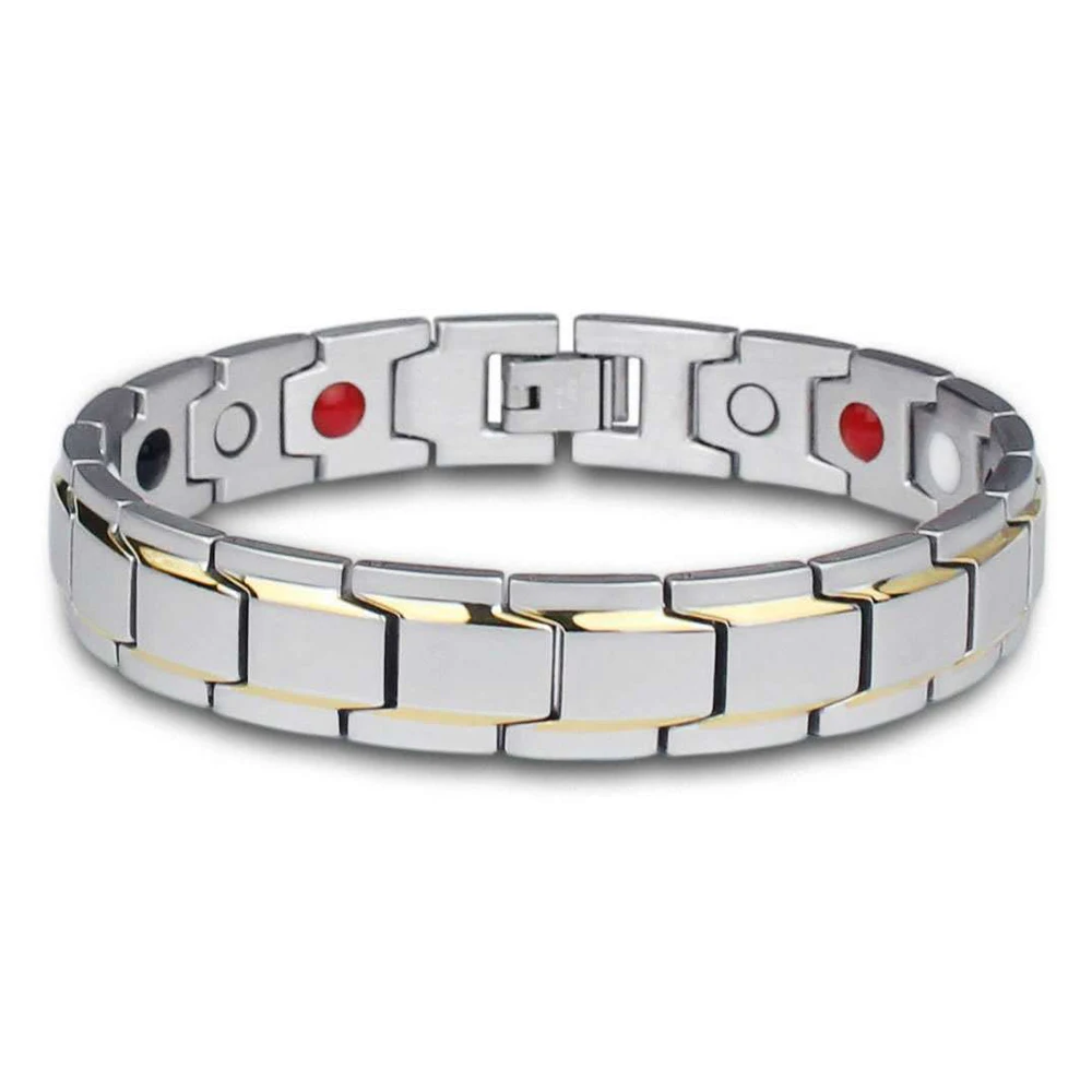 

Hips Hops Energy Balance Healing Bracelet Magnetic Bangle Bracelet For Men
