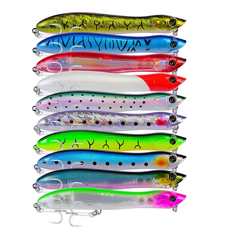 

Popper fish LureArtificial 12.5MM19g Swim Baits Hard Bait Wobbler, Various