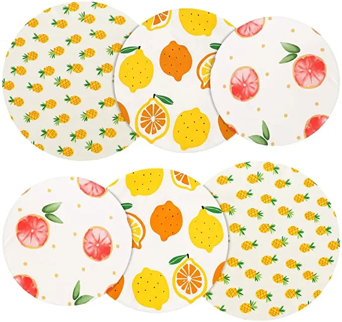 

Reusable Bowl Covers Fabric Food Cover Elastic Bowls Storage Covers Colorful Food Storage Container Covers for Kitchen Picnic, Customized color