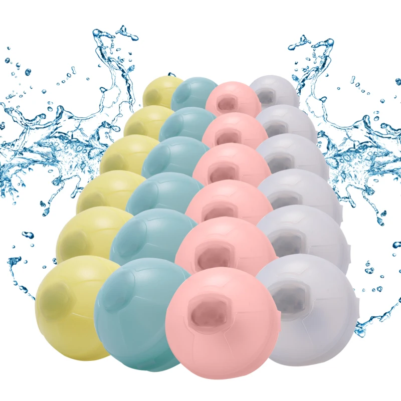 

Factory Wholesale hot sale new summer magic silicone toy water ball silicone glowing reusable water balloon