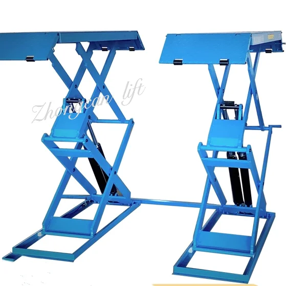 

Under ground hydraulic full rise scissor lift car hoist CE Certified/ floor lift for car/ car lift hydraulic