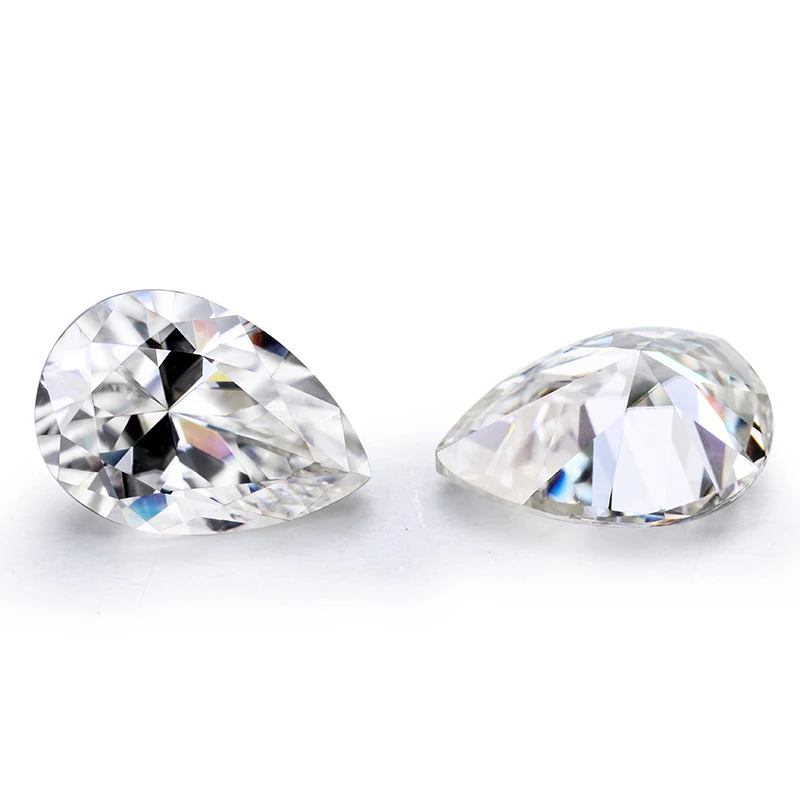 

wholesale price pear shape 6*9mm moissanite diamond for engagement moissanite ring