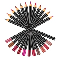 

Custom Lip Pencil Vendor Vegan 12 Color Waterproof Lip Liner Private Label