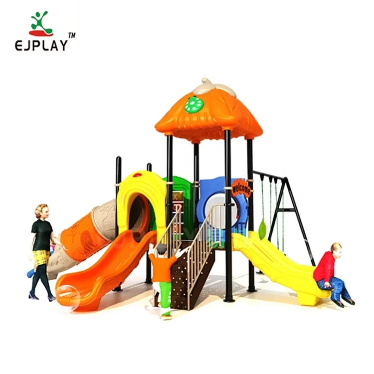 plastic playset with slide