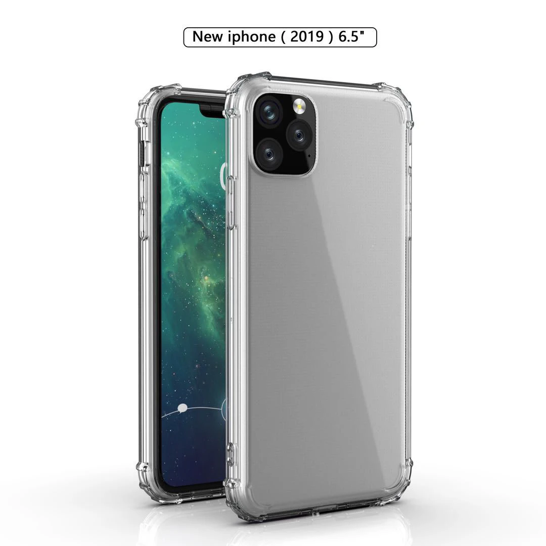 Maxshine Shockproof Transparent Tpu Air Cushion Mobile Phone Case For Iphone Xr Xs Xi Max 11 2019