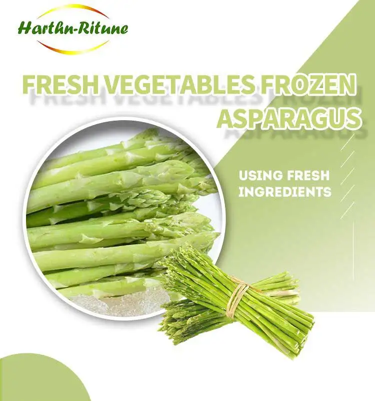 Fresh vegetables frozen asparagus