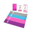 Durable Non Slip Natural Latex Factory Price Custom Fitness bands Sports Exercise Resistance Loop Bands Set