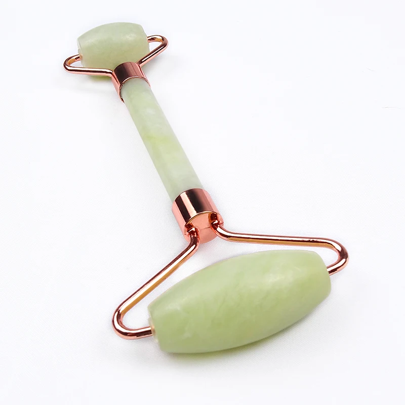 

Wholesale Facial Massage Tool Wrinkle Remover Natural Jade Roller Massager