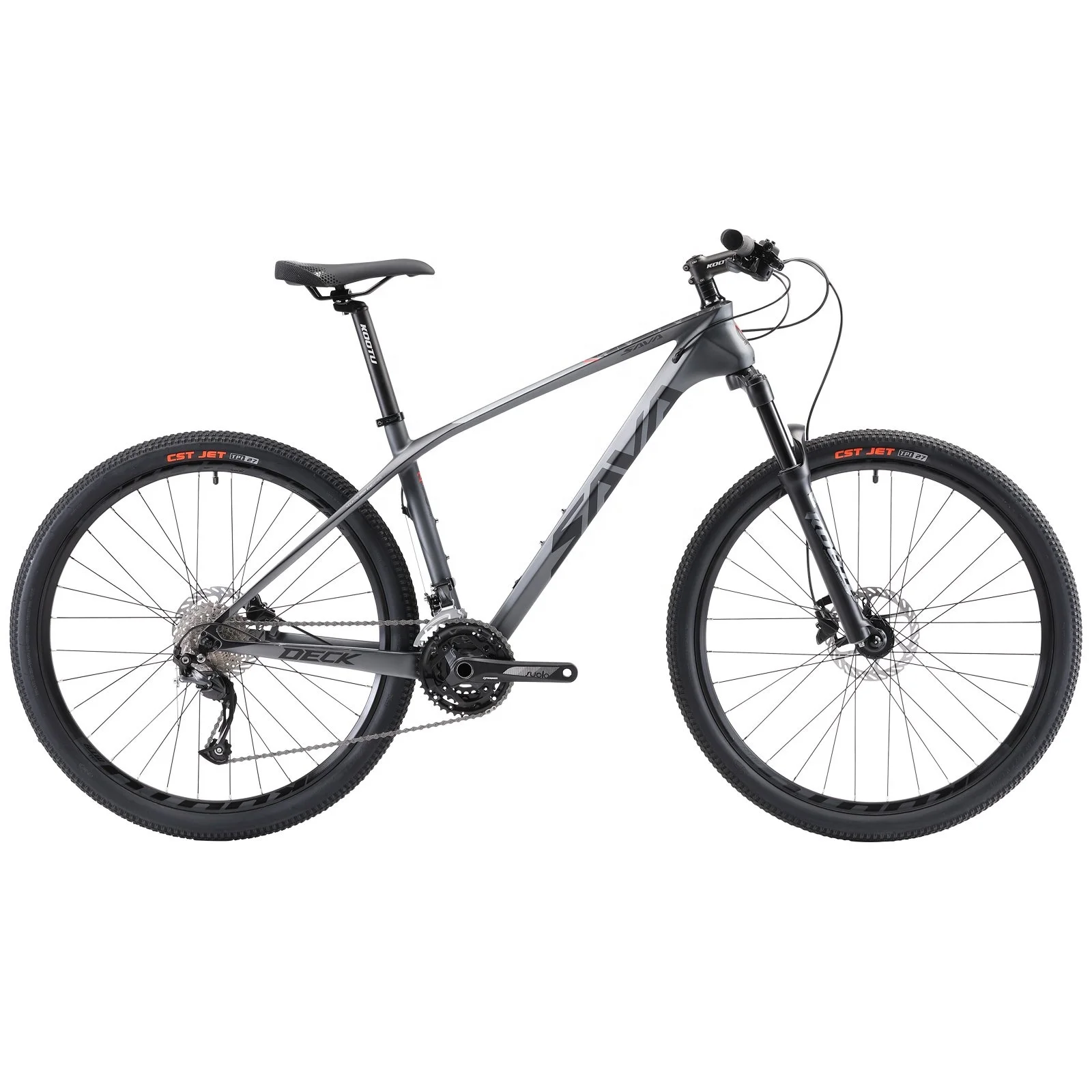 

2022 New SAVA DECK1.0 Mountain Bike 27.5 /29 inch Carbon Fiber Mountain Bike XC MTB with 36 Speeds Disc Brake Mountain Bicycle, Black red/black grey (optional)