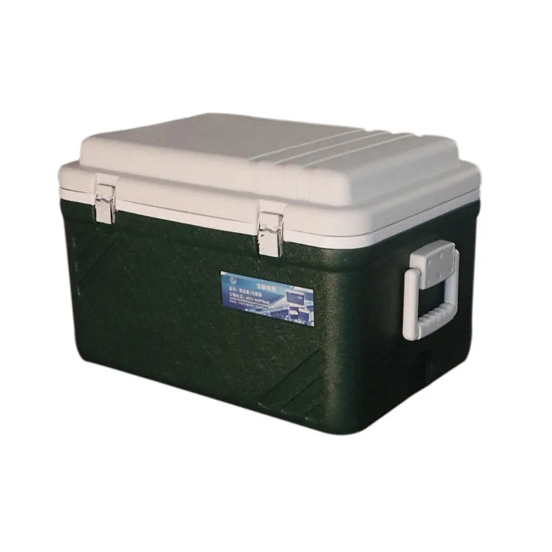 

65L Factory Direct Sales dark green commercial foldable table fishing ice cooler insolene box