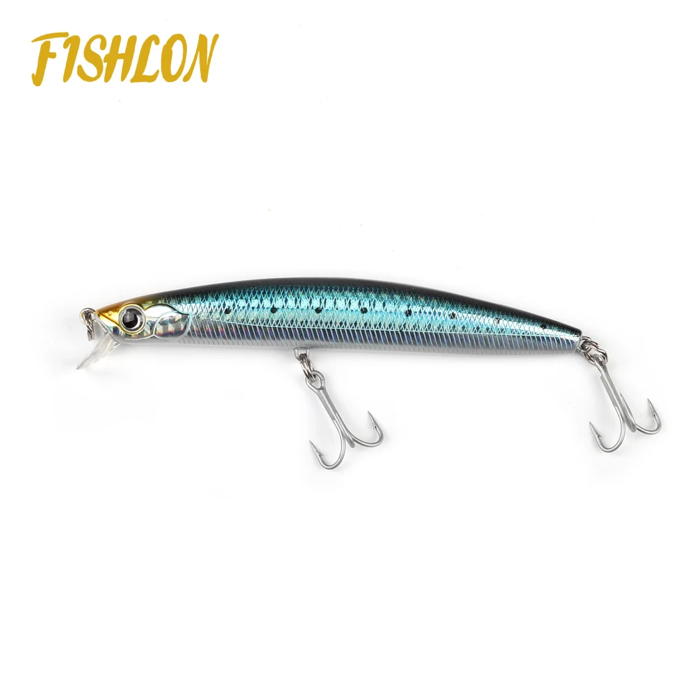 

140mm 29g Hot sale durable minnow saltwater large plastic fishing lures, 6 colors