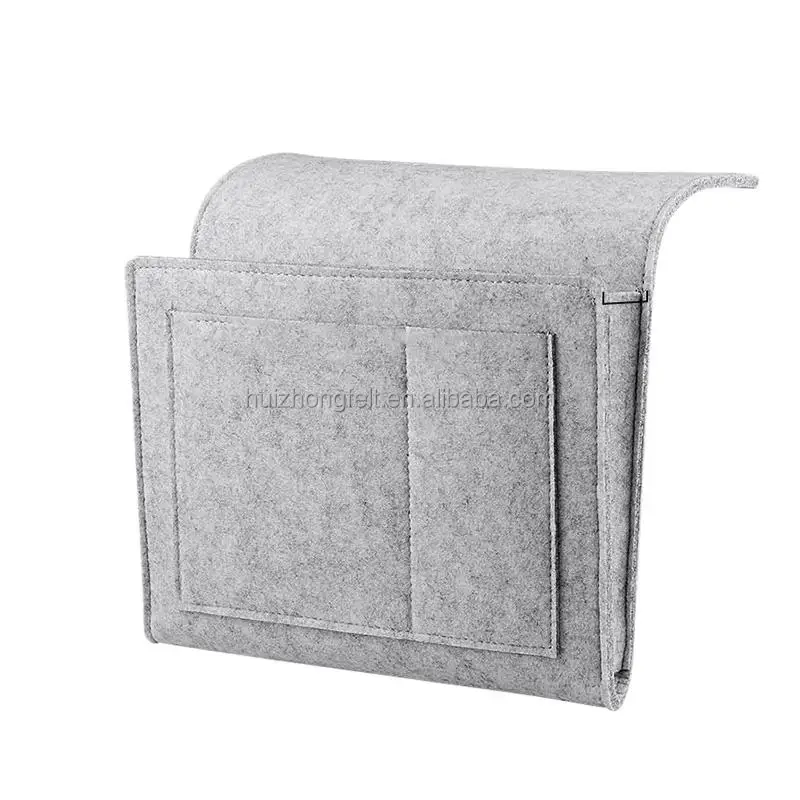 

High Quality felt bed bedroom organizer Easily installed and fixed, Customized color