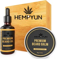 

Hempyun- Amazon Hot Seller CBD Beard oil and Beard Balm hemp beard oil for men