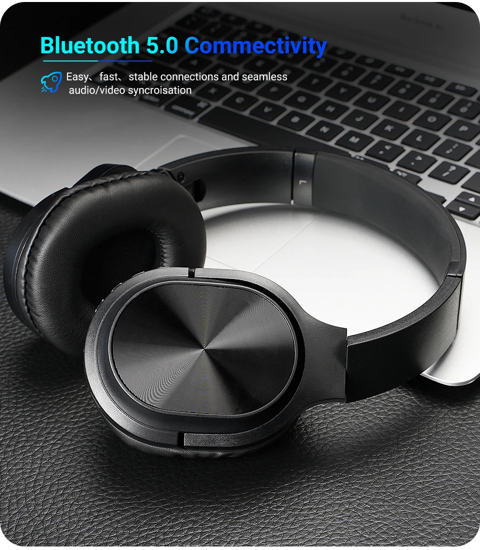 Best Seller Wireless Noise Cancelling Headband Earbud Sports Stereo Headset Foldable Deep Bass OEM Bluetooth Earphones Headphone - ANKUX.COM