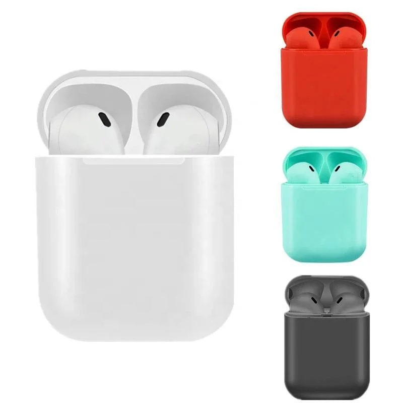 

AMAZONFIT BT earphone earbud i 10 tws i11 i12 tws inpods12 wireless headphones touch wireless earbud with charging case, 4 colors